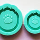 Adorable Bear Paw shaker/ 2 sizes available / Made to order