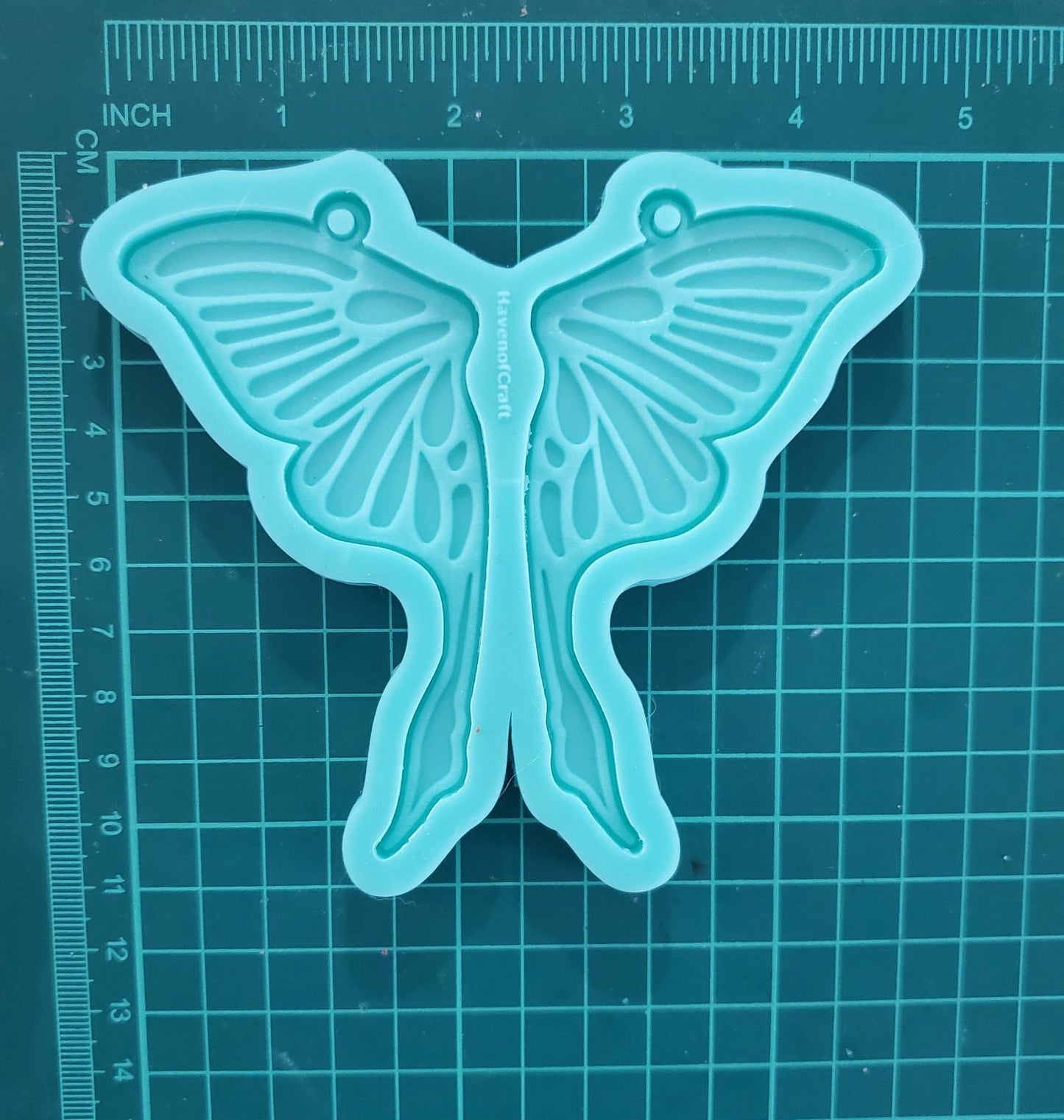 Luna Moth Wings Resin Silicone Mold / 2 Sizes Available / Made to order