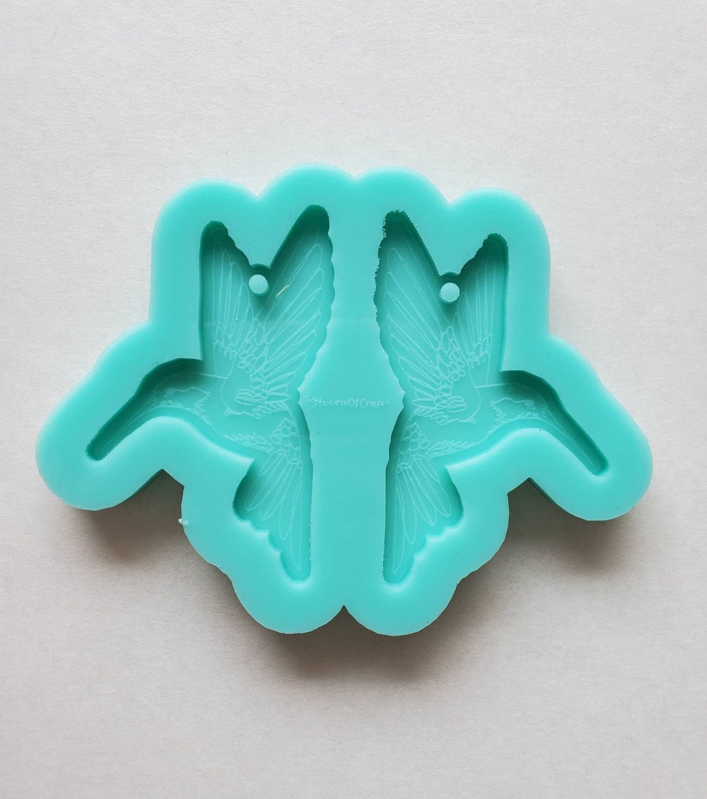 Made to Order - Hummingbird Silicone Earring Mold- Made with Acrylic Blanks