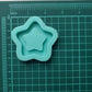 Made to Order - Thick Star Shaker Mold 2 Sizes - shiny silicone mold