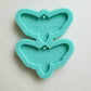 Made to Order - Death moth shiny silicone earring mold