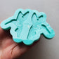 Made to Order - Hummingbird Silicone Earring Mold- Made with Acrylic Blanks