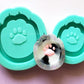 Adorable Cat Paw shaker/ 2 sizes available / Made to order