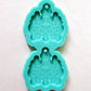 Made to Order - Chandelier Shiny Silicone Earring Mold- Made with Acrylic Blanks