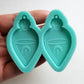 Made to Order - Moon potion shiny silicone earring mold