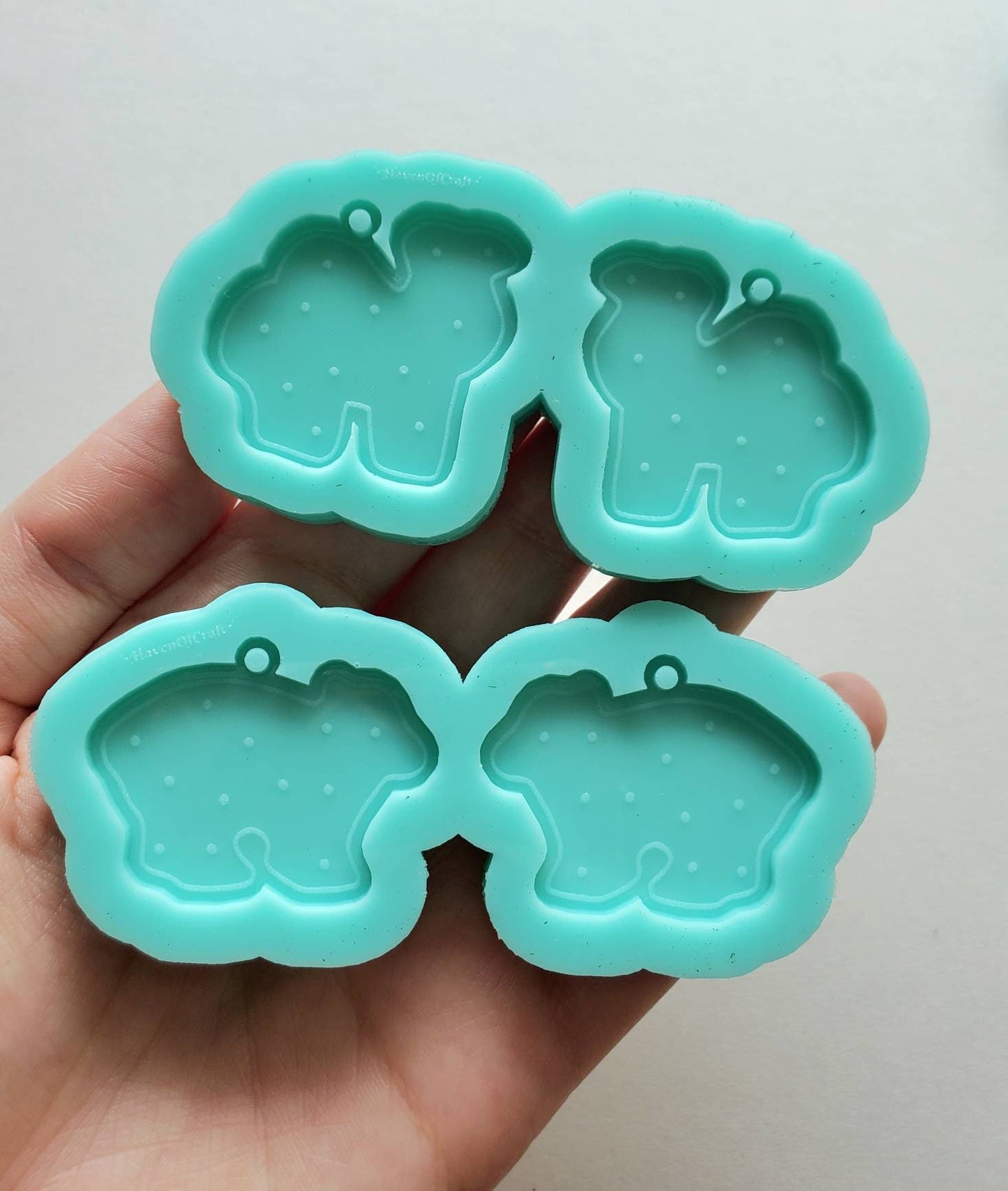 Made to Order - Animal Crakers -6 different animals to choose from - shiny silicone molds