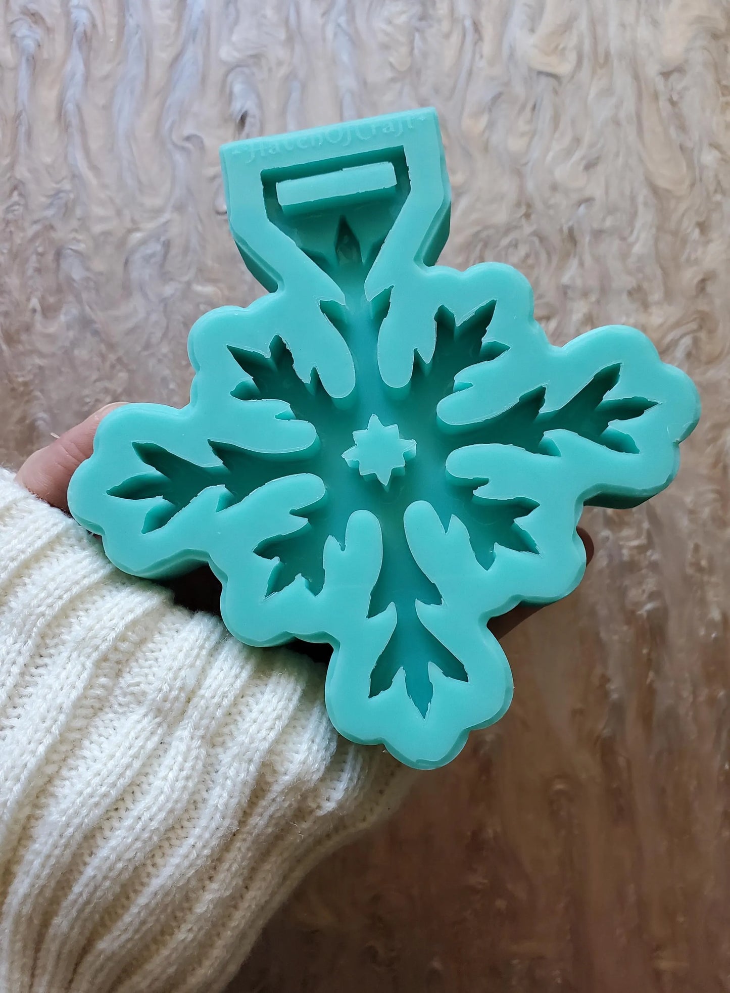 Made to order - Snowflake Tsurikawa mold/ keychain/full size - Read description