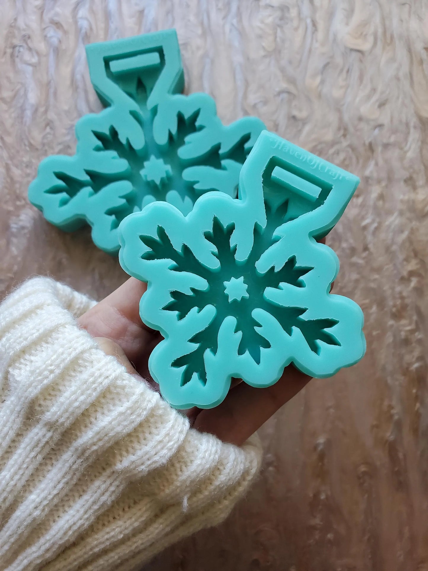 Made to order - Snowflake Tsurikawa mold/ keychain/full size - Read description