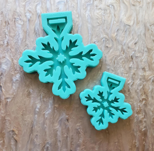 Made to order - Snowflake Tsurikawa mold/ keychain/full size - Read description