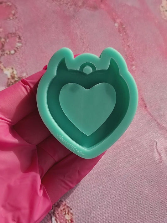 Heart With Horns Small Shaker