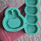 Bubu Head keychain mold- compatible with our body molds