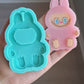Bubu sitting Keychain Mold -2 different design available