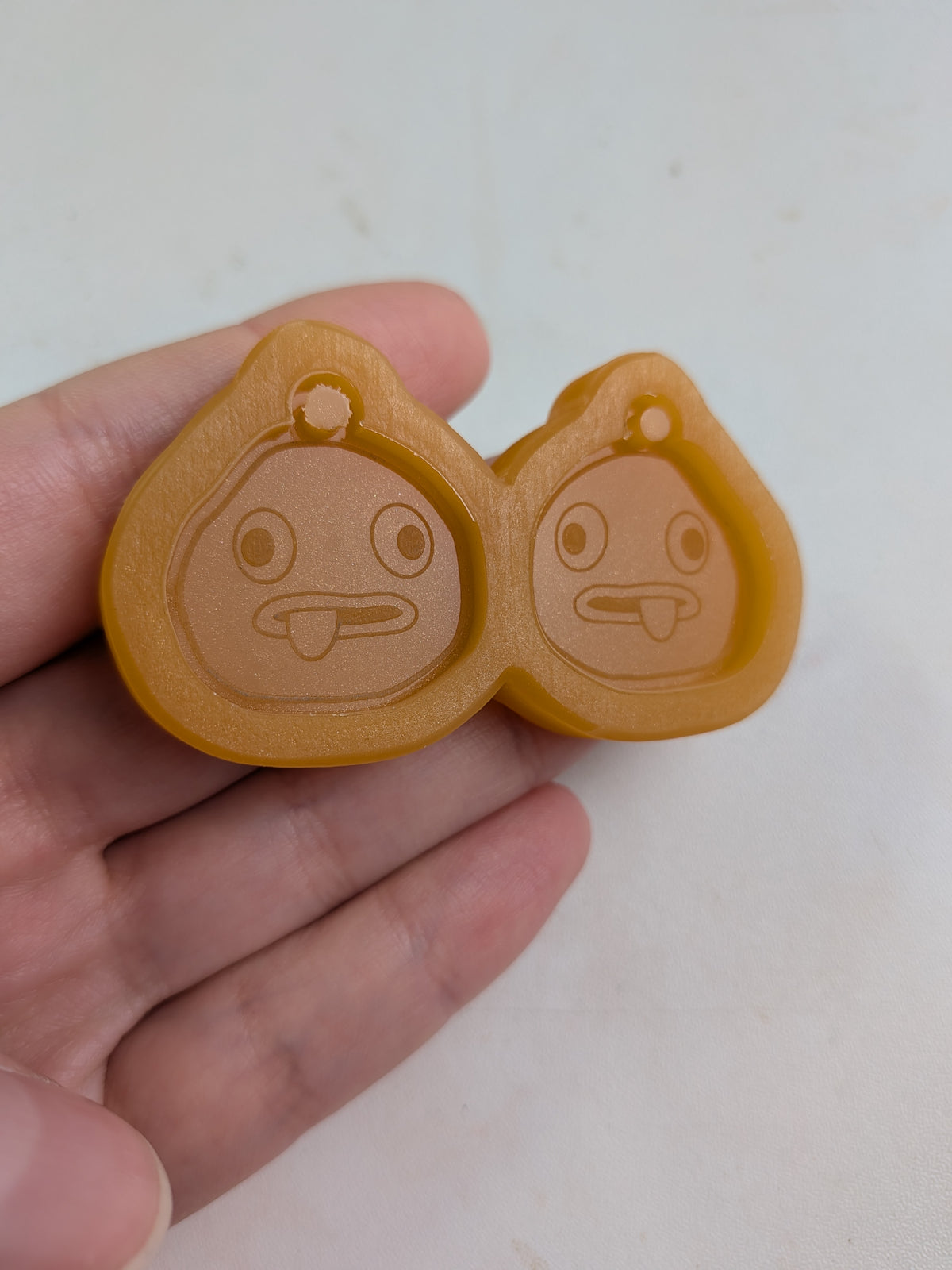 Rock Earring Silicone Mold