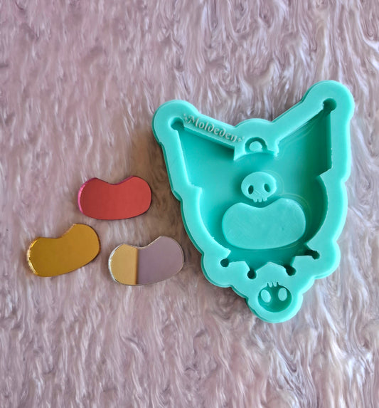 Cute Mirror Mold - 4 Different Colors of Mirror Available