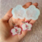 Earring Mold | Orchid Flowers - 2 Different Size To Choose From - Silicone Mold - Clear mold for UV resin available - Made to order