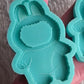 Bubu standing version Keychain Mold -2 different designs available