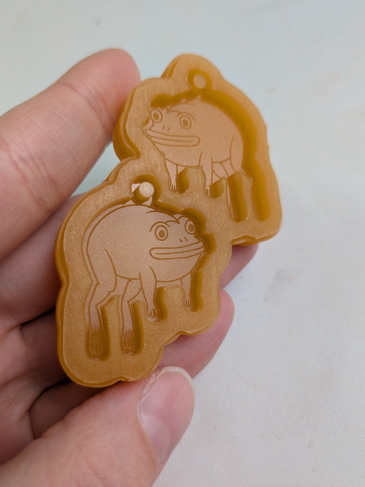 Character Earring Silicone Mold