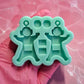 Cute Characters Silicone Earring mold - 4 To Choose From