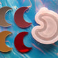Moon Mirror Mold - 4 Different Colors of Mirror Available