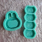 Bubu Head keychain mold- compatible with our body molds
