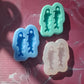 Pre-Domed fish Earring Mold | Bigger holes for hoop earrings - Made to order