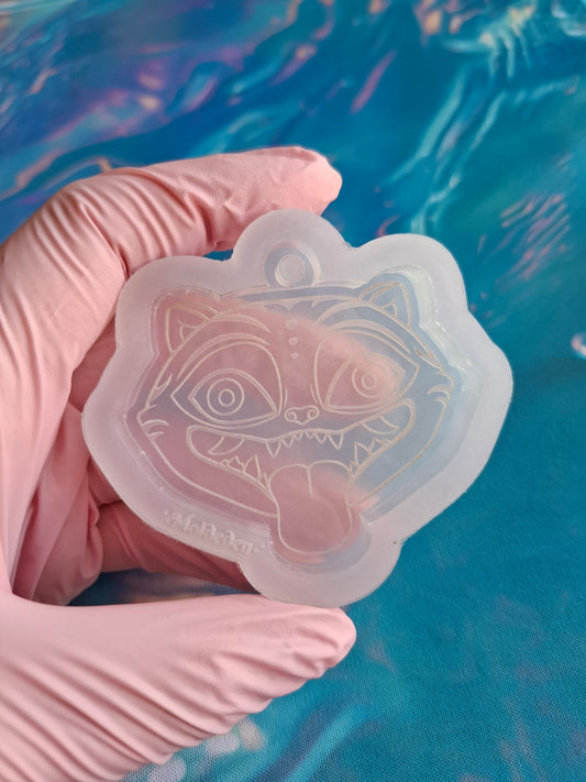 Tiger keychain mold