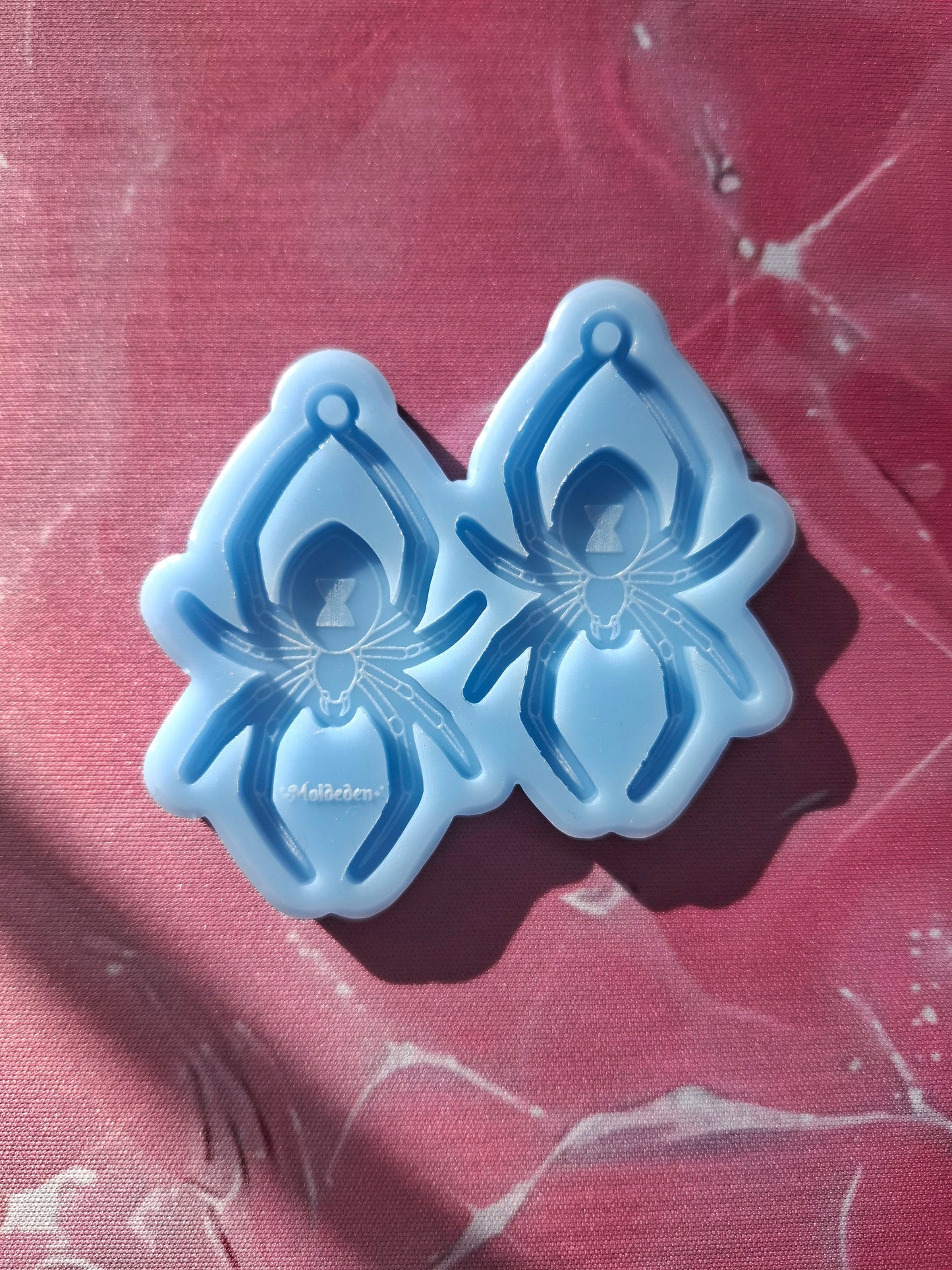 Spider earring silicone mold