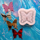 Butterfly Mirror Mold - 4 Different Colors of Mirror Available