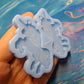 Unicorn earring silicone mold