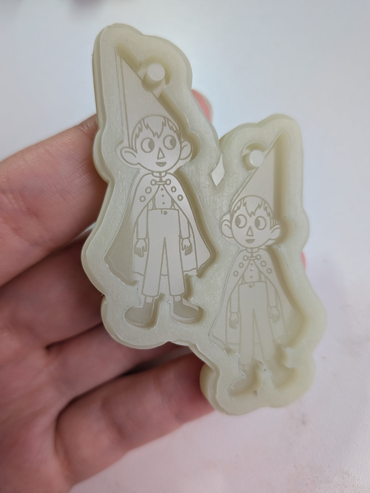 Character Earring Silicone Mold