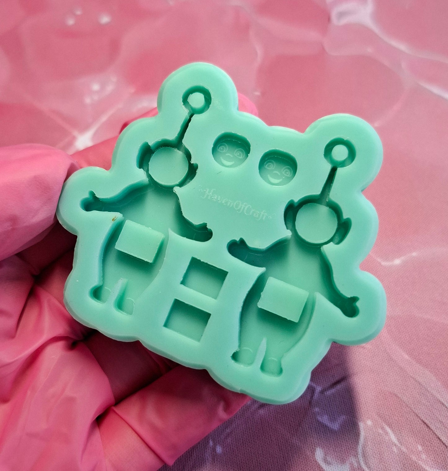 Cute Characters Silicone Earring mold - 4 To Choose From