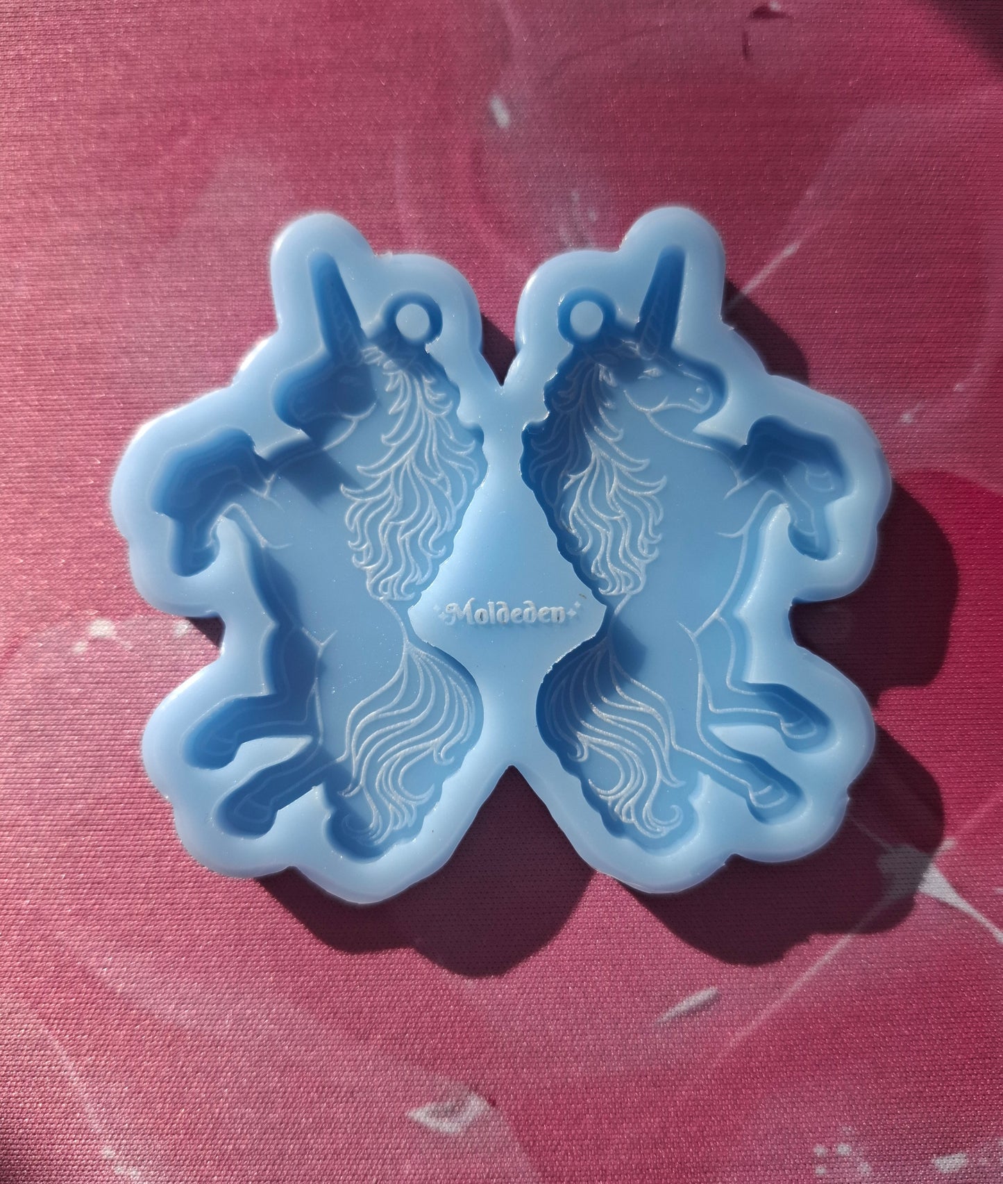 Unicorn earring silicone mold