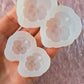Earring Mold | Pansy Flowers / With loop at the bottom - 2 Different Size To Choose From - Silicone Mold - Clear mold for UV resin available - Made to order