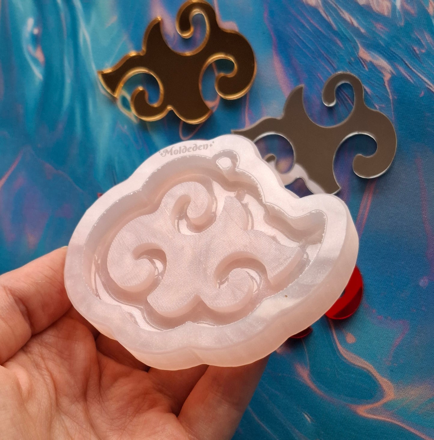 Cloud Mirror Mold - 4 Different Colors of Mirror Available