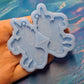 Unicorn earring silicone mold