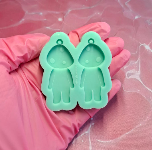 Cute Creature Silicone Earring mold