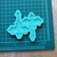 Earring Mold | Engraved dragons- 2 Different Size To Choose From - Silicone Mold - Clear mold for UV resin available - Made to order