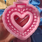 Lace heart Car Handle \Tsurikawa mold