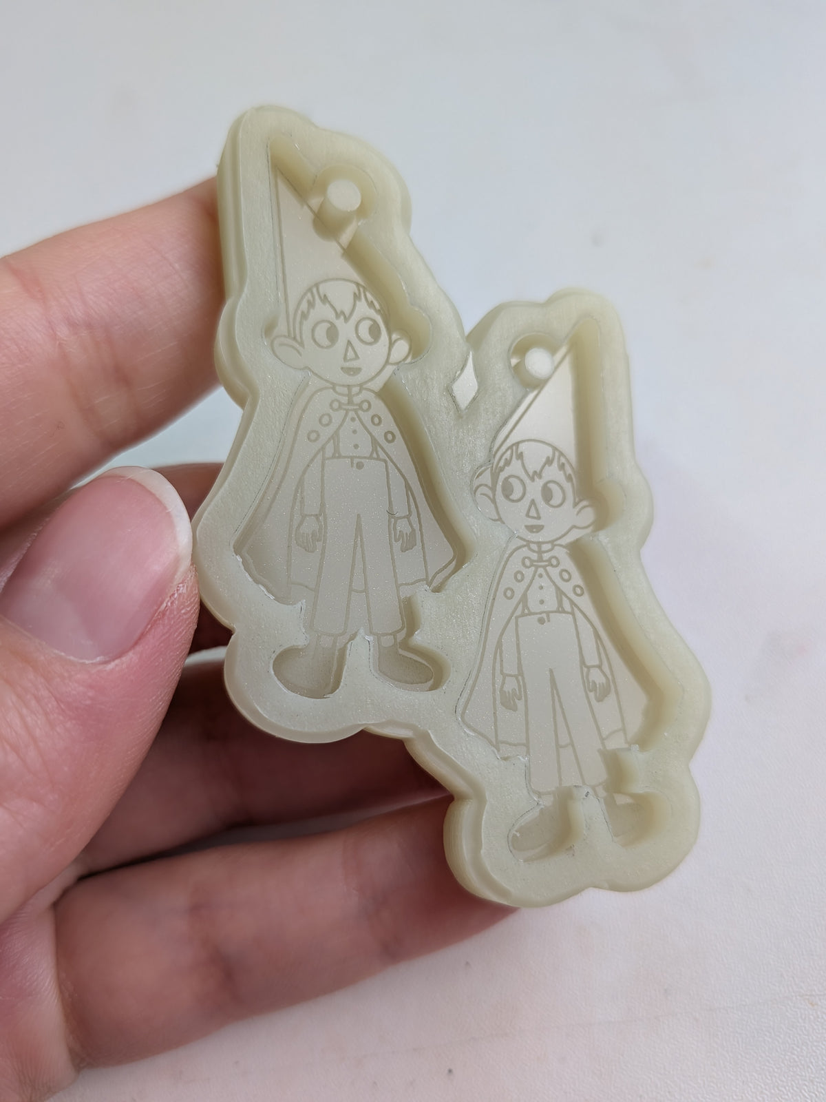 Character Earring Silicone Mold