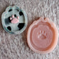Cat paw tray silicone mold