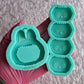 Bubu Head keychain mold- compatible with our body molds