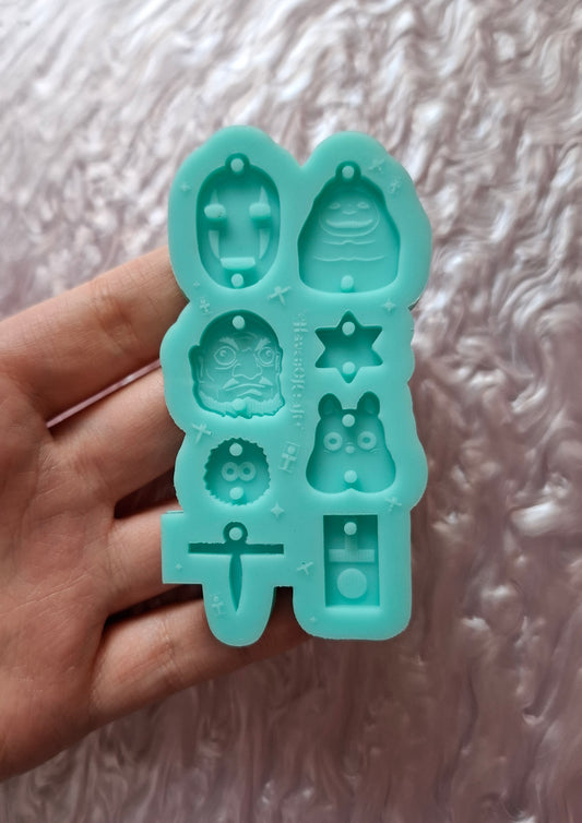 Adorable Asymmetrical Earring Silicone Mold