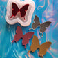 Butterfly Mirror Mold - 4 Different Colors of Mirror Available