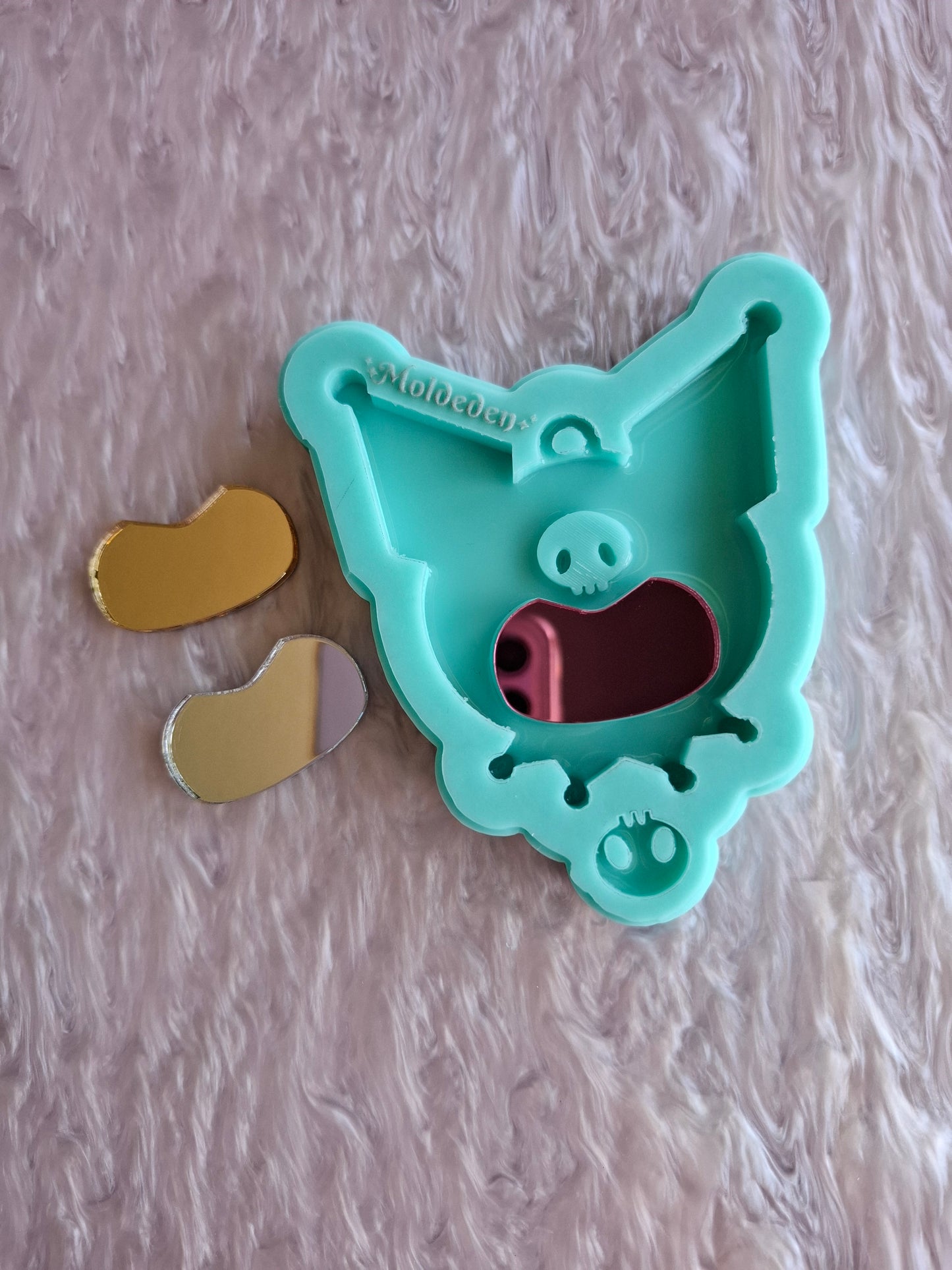 Cute Mirror Mold - 4 Different Colors of Mirror Available