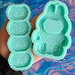Bubu sitting Keychain Mold -2 different design available