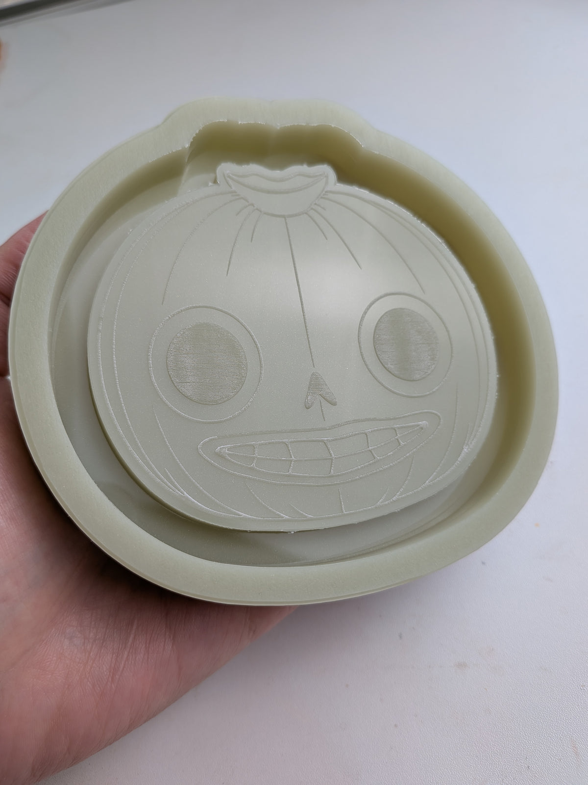 Pumpkin tray silicone mold