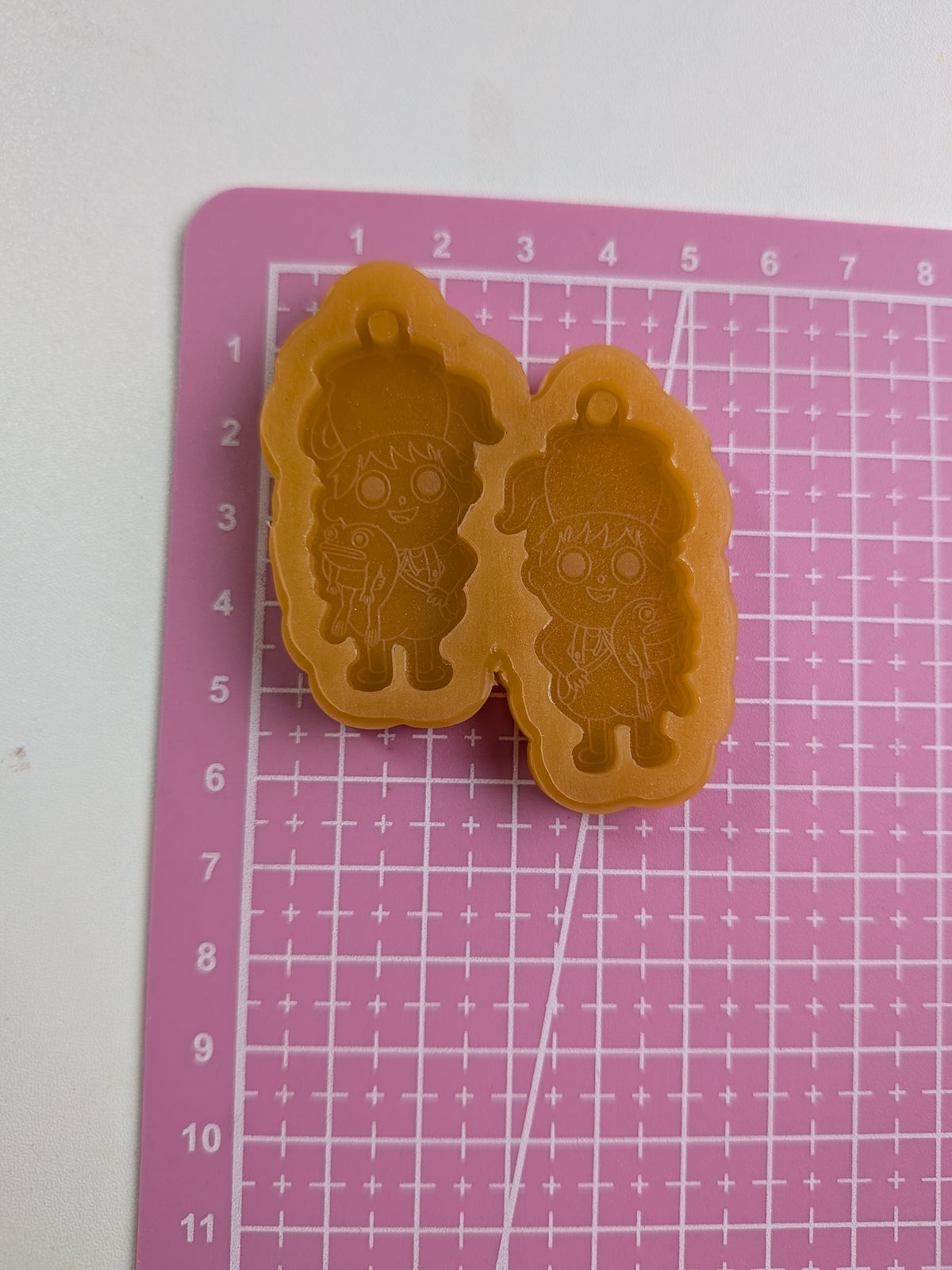 Character Earring Silicone Mold