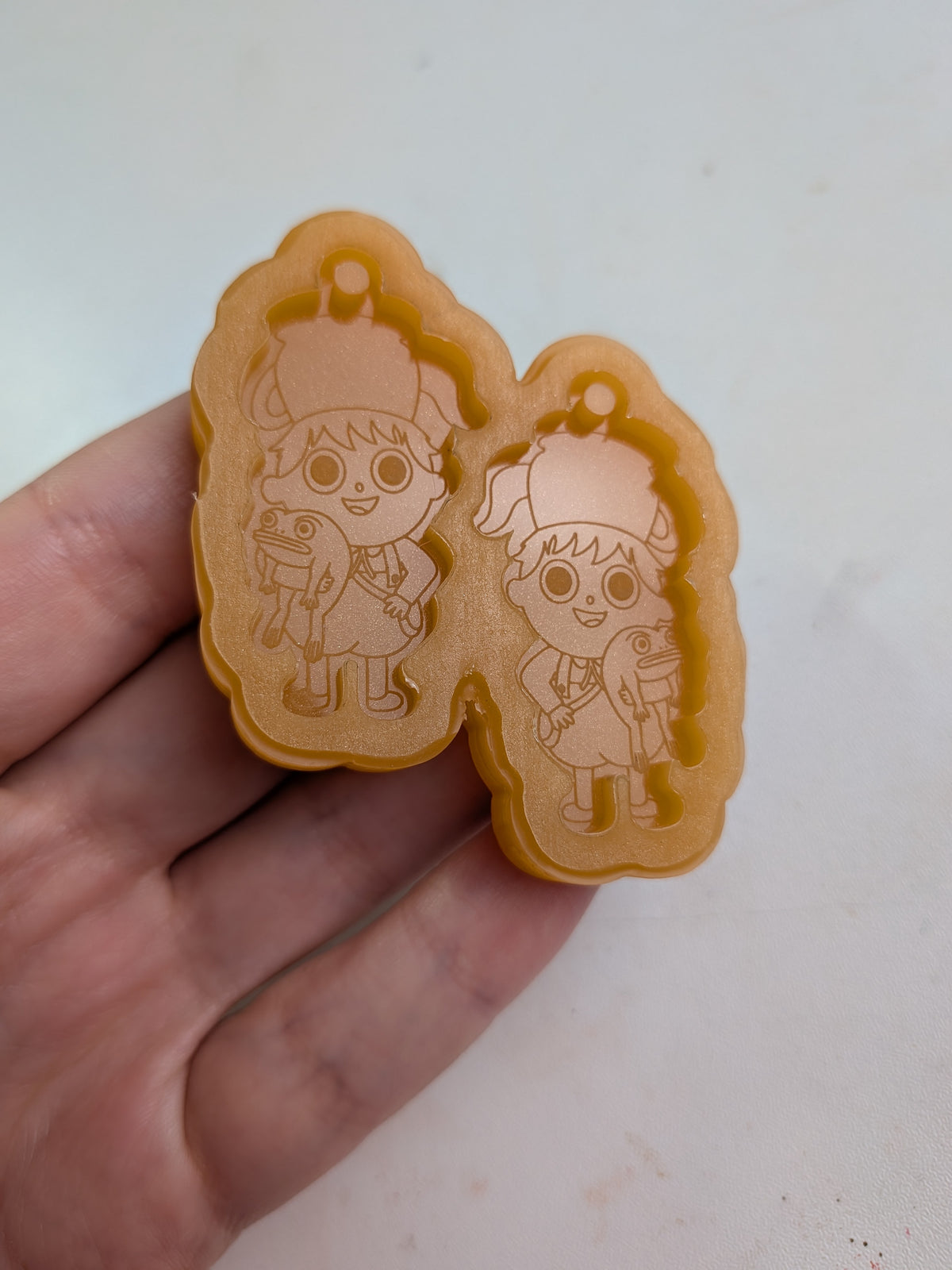 Character Earring Silicone Mold