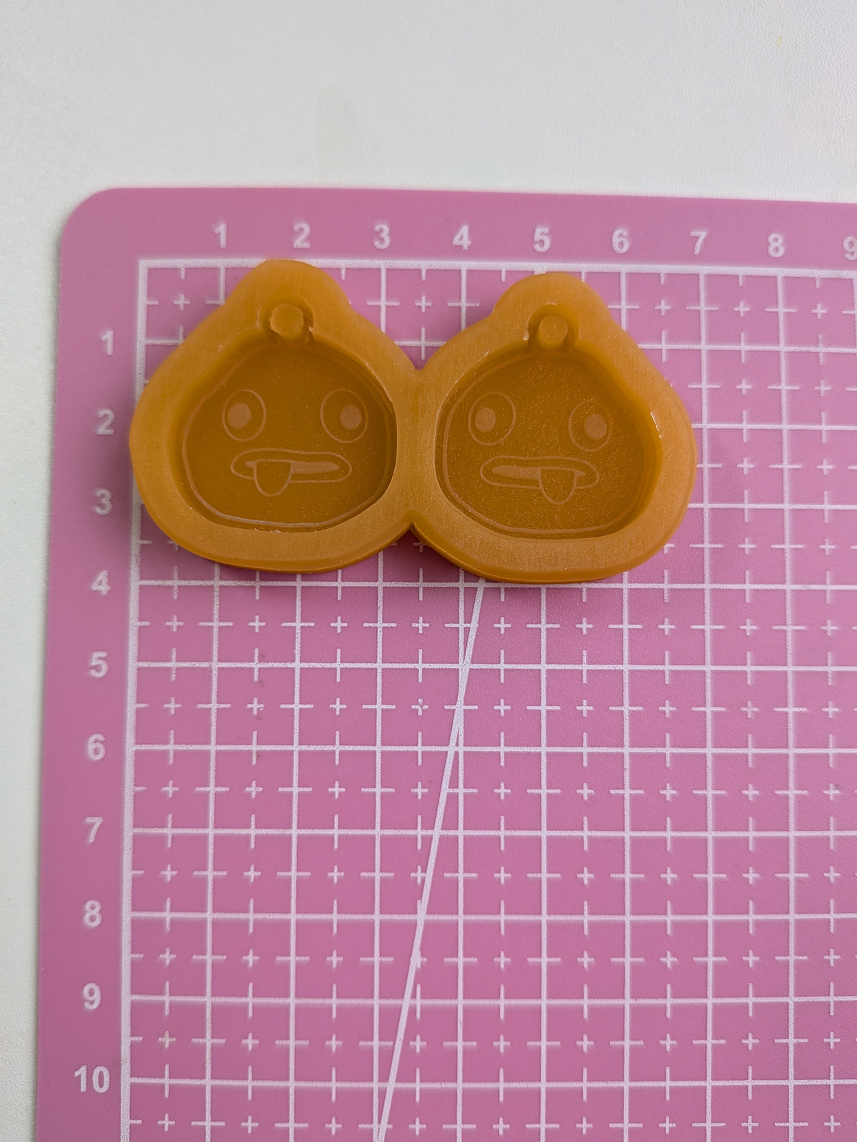 Rock Earring Silicone Mold