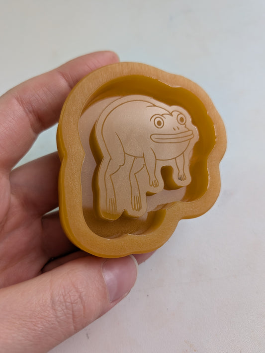 Shaker frog silicone mold